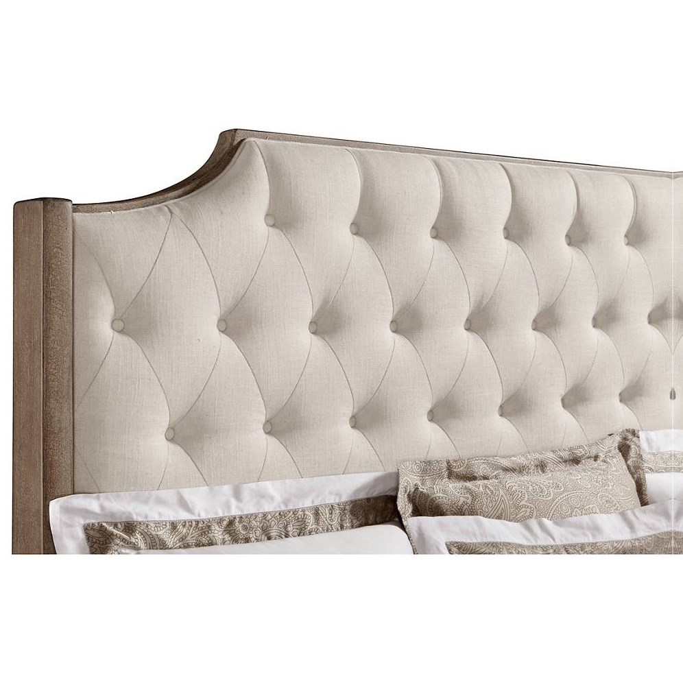 Wethersfield Estate King Upholstered Bed with Tufted Headboard Dream